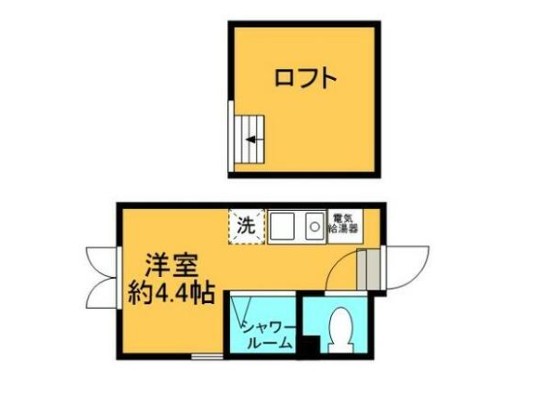 渋谷区笹塚のマンションの間取り