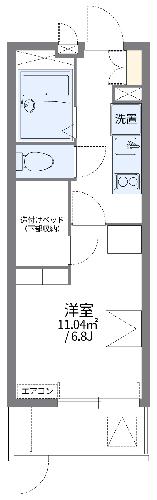 レオパレス丸トの間取り