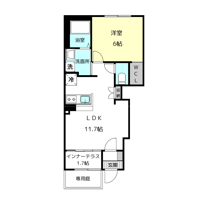 カトレアの間取り