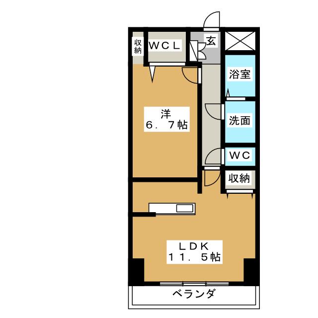 ブリスの間取り