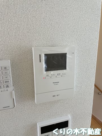 セキュリティ　インターホンです