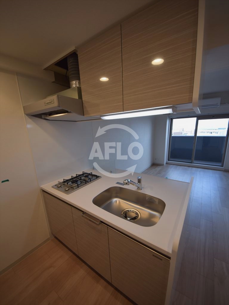 キッチン　プレサンスOSAKA DOMECITY ワンダー　2口ガスシ