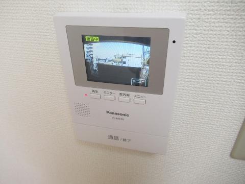 都部ハイツ　セキュリティ　カメラ付インターホン