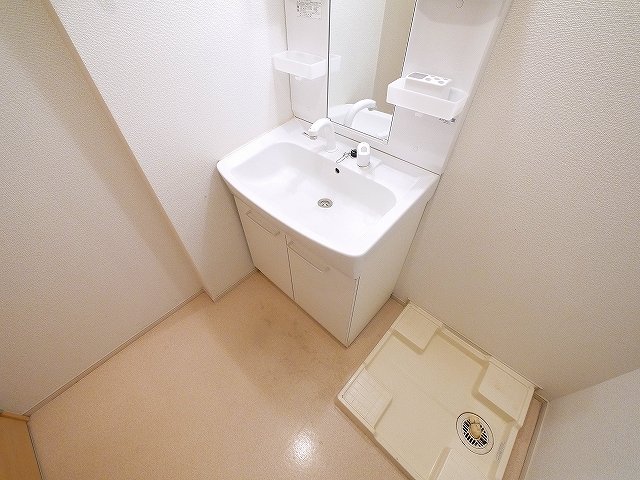 洗面設備　室内洗濯機置き場