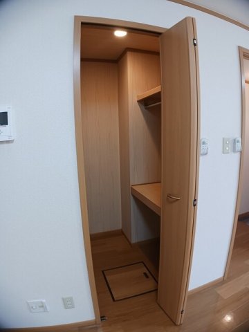 収納　ちょっとした収納スペースも充実しています