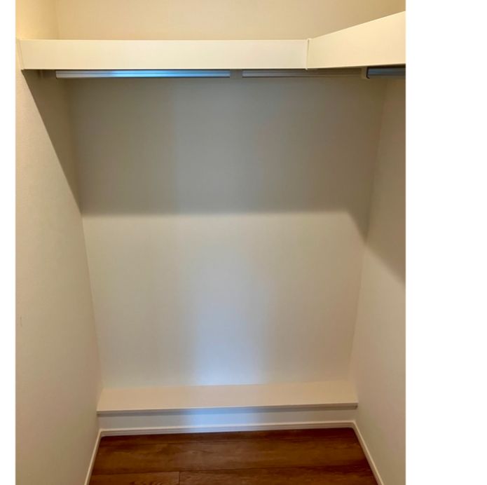 収納　大きなスペースがあり、収納には困りません