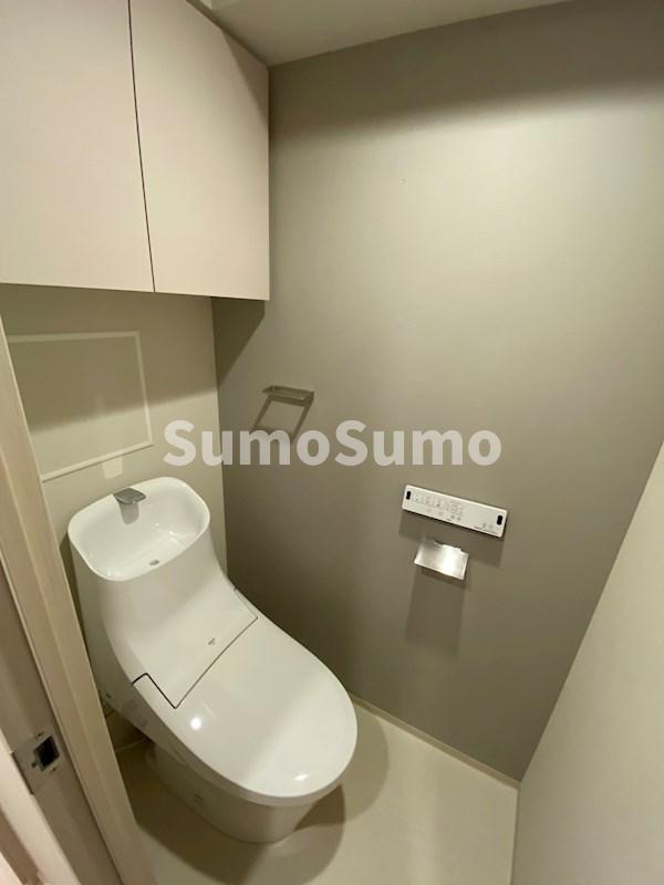 トイレ　ゆったりとした空間のトイレです