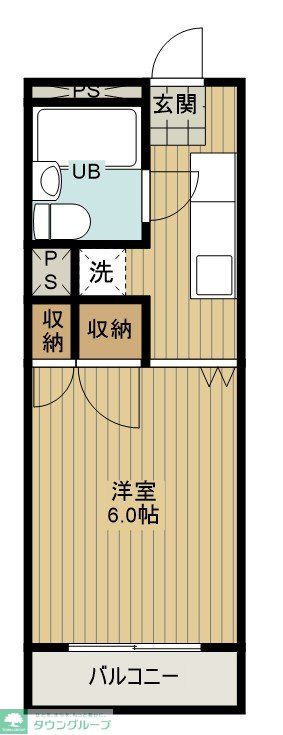 メゾン三貴の間取り写真