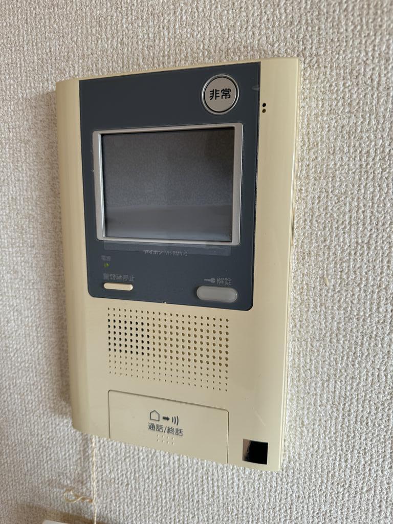 セキュリティ　モニター付きインターホン