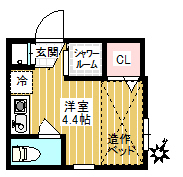 ブライトステージ千束　Ａ棟の間取り