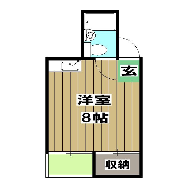 京都市西京区大枝西長町のマンションの間取り