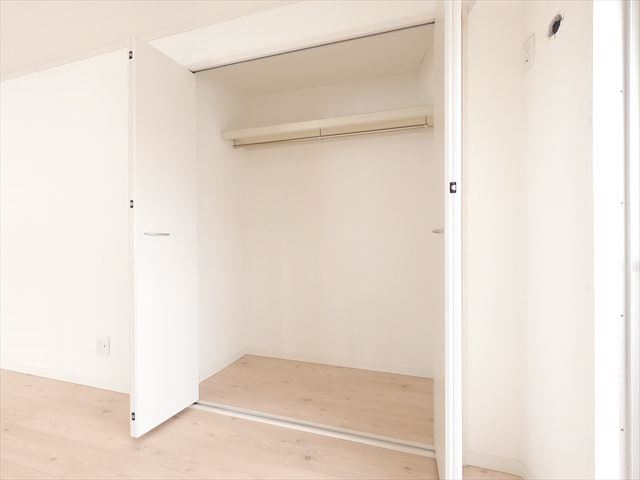収納　たっぷり収納できるクローゼット