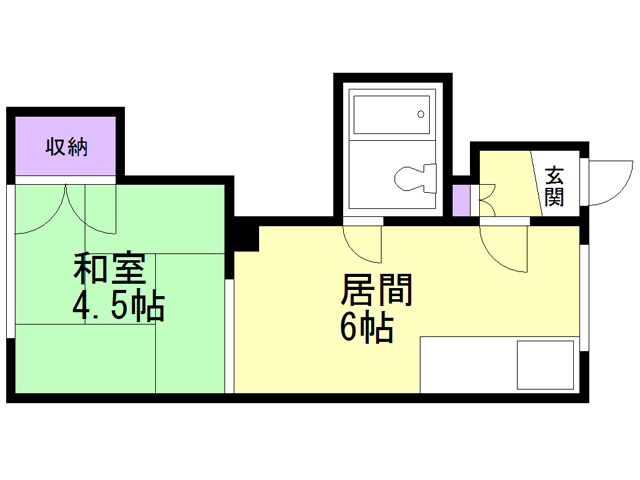 高木ハイムの間取り