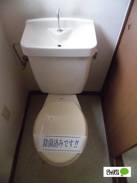 【大沼田町貸家のトイレ】
