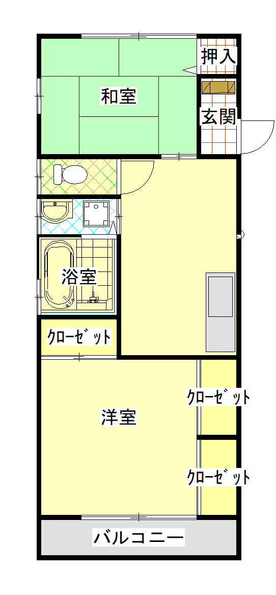 ボン・クオーレの間取り