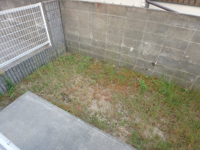 庭　お庭が付いています