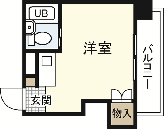 広島市西区三篠町のマンションの間取り