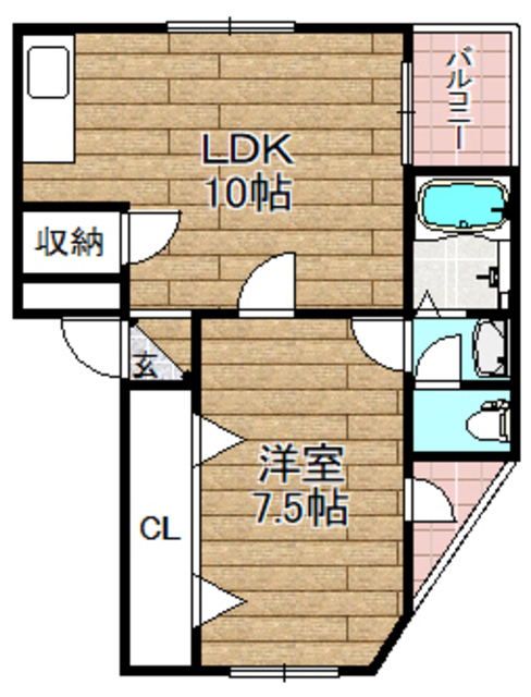 大栄ビルの間取り