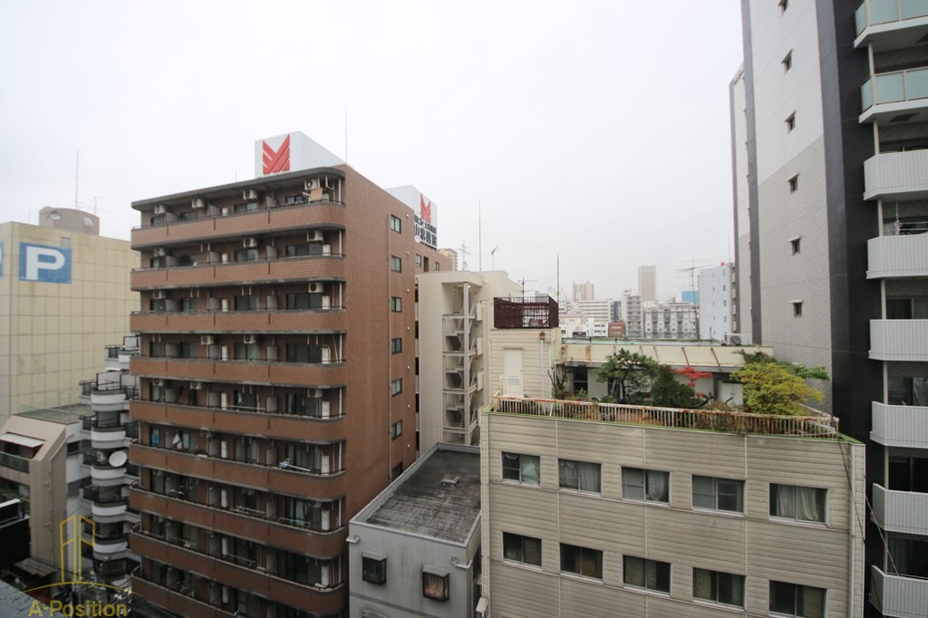 【大阪市中央区瓦屋町のマンションの眺望】