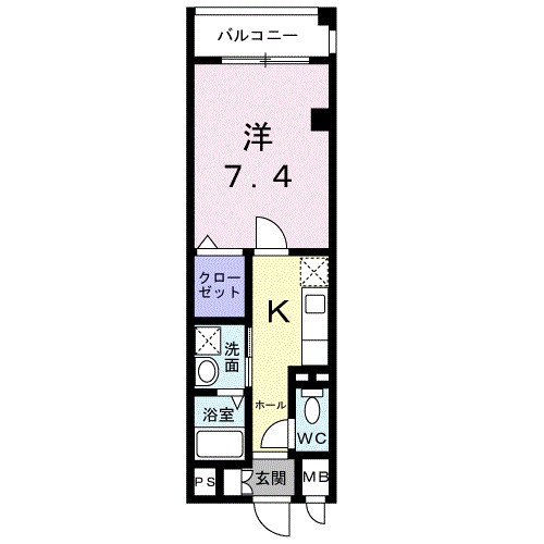 ヴィオラ・三条小川の間取り