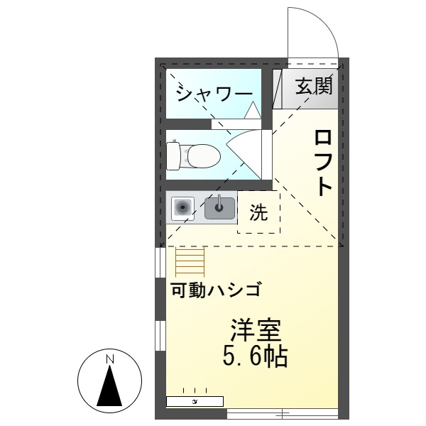 アスクレピオス菊名の間取り