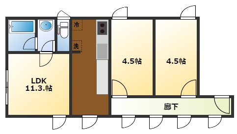 【asakusa COMPLEXの間取り】