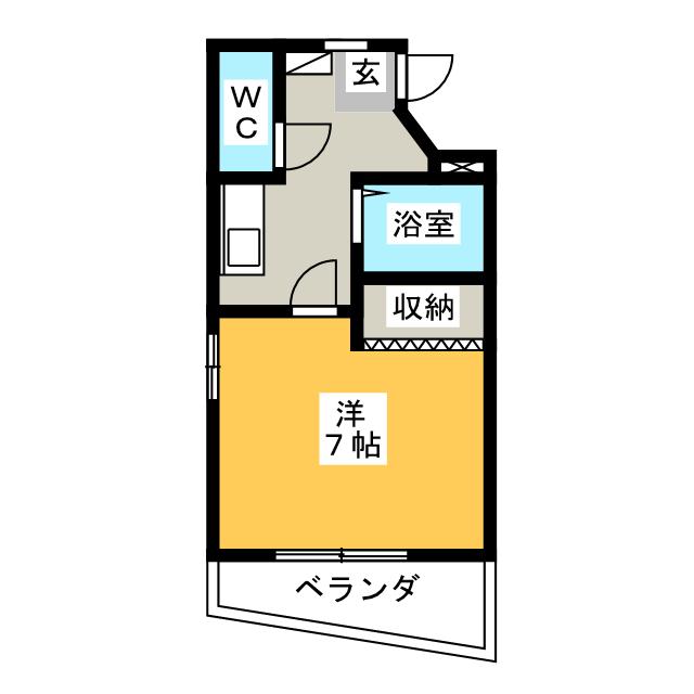 ヴァンヴェ－ル藤栄の間取り