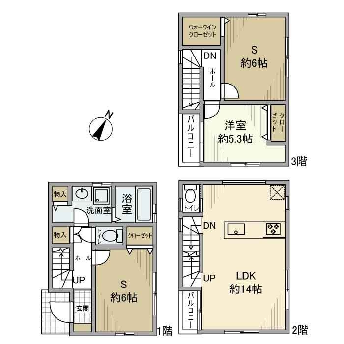 さいたま市大宮区上小町のその他の間取り