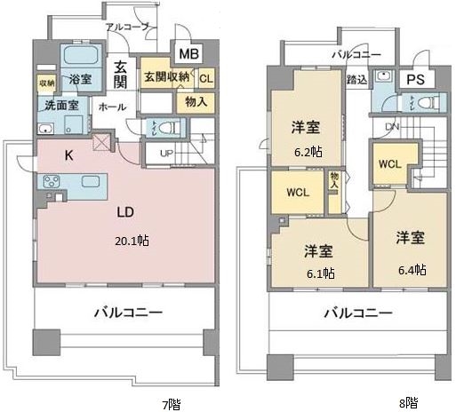 【Ｅｐｏｃｈ　ＩＫＡＩの間取り】