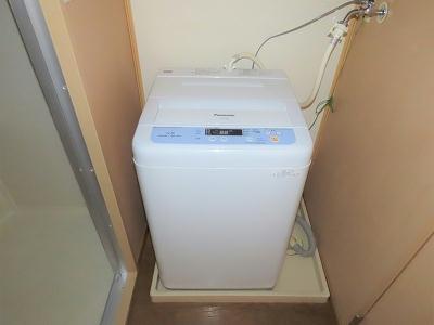 その他設備　洗濯機も付いています