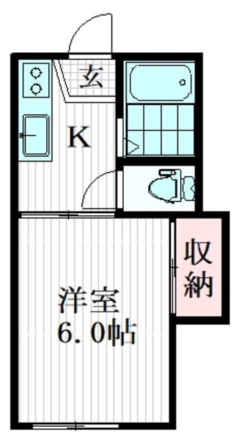 ジョリエ新検見川の間取り