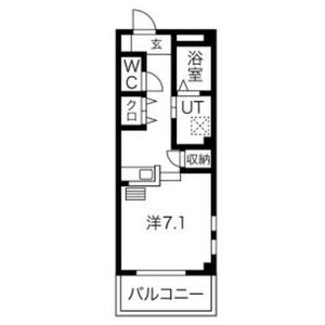 ミッドシティ城東グランデの間取り