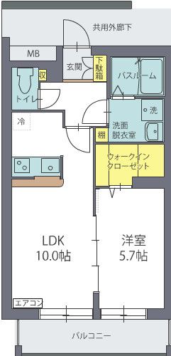 グリーンヒルズＥＡＳＴIの間取り