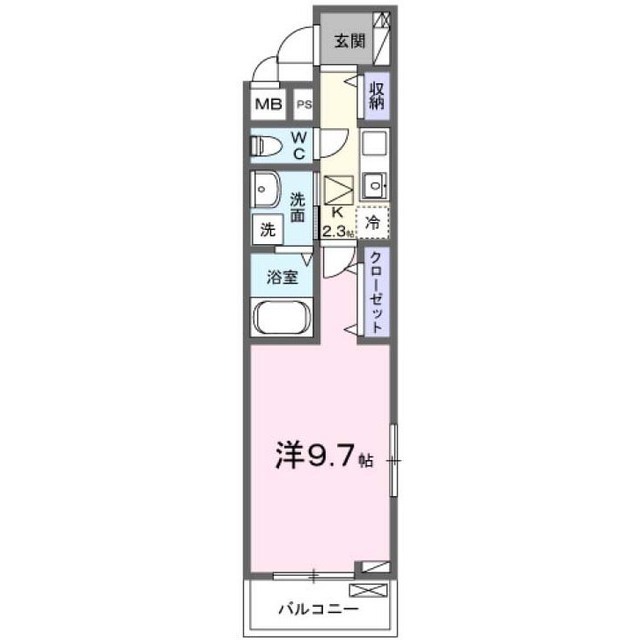 カレントヴィラVIの間取り