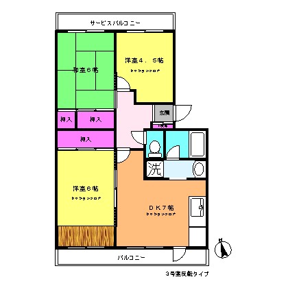 ファミールプラザの間取り