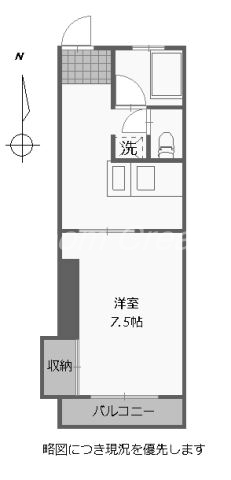 徳島市南佐古七番町のマンションの間取り