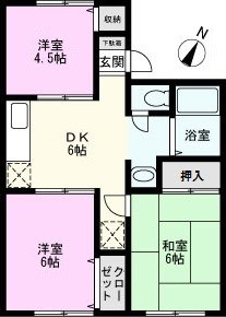 シャトー清水の間取り