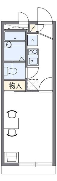 レオパレスＦｕｃｈｕ　Ｋｉｔａの間取り