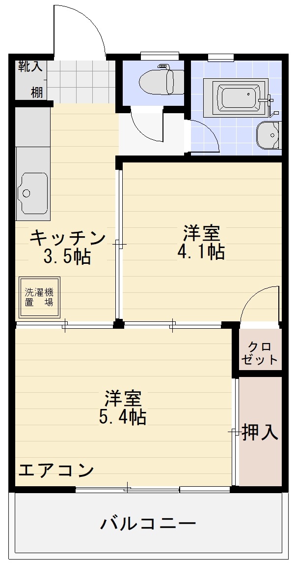 是好荘の間取り