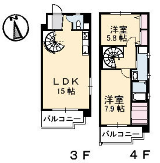 エルカーサニッシャラの間取り