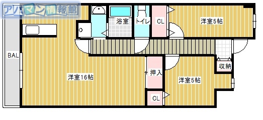 ヴィーナスタウンの間取り