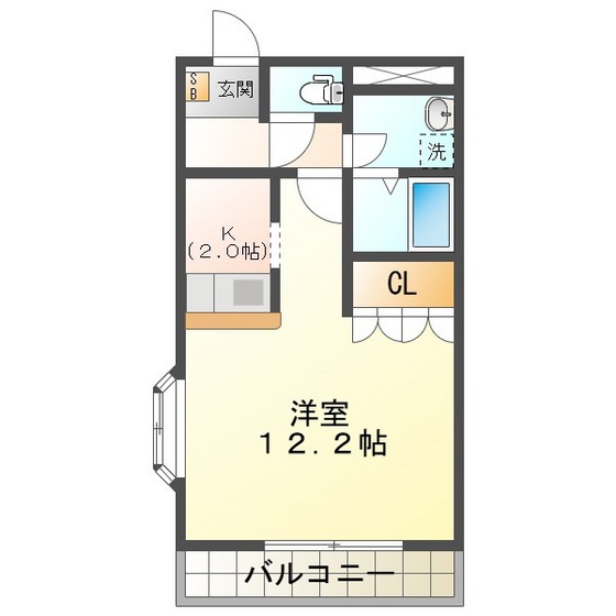 グロリアス・Ｍの間取り