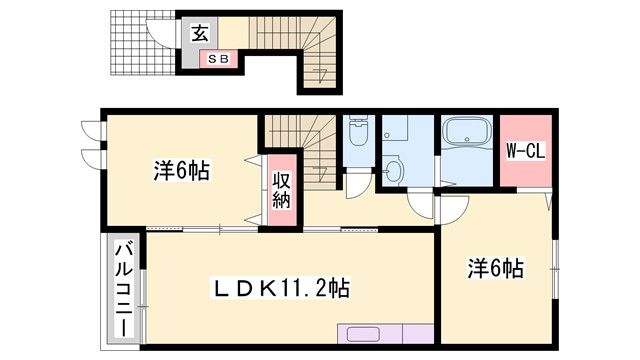 クリオライトの間取り