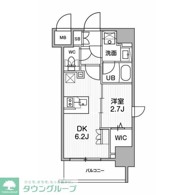 シーフォルム木場の間取り