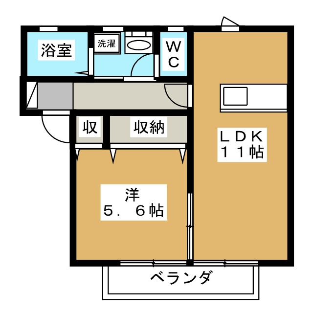 【マテール５の間取り】