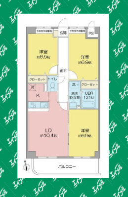 グランドソレーユの間取り