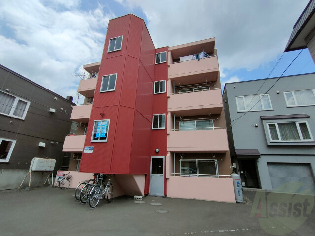 建物外観　札幌市東区北八条東「コーポげんじ北８条」