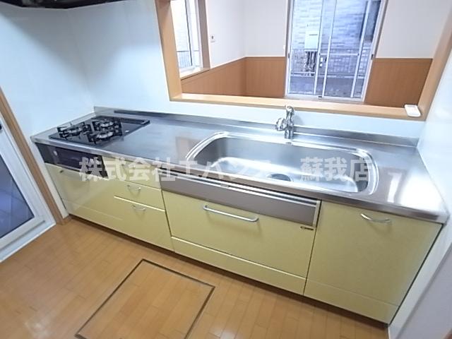 キッチン　お料理しやすいキッチンです