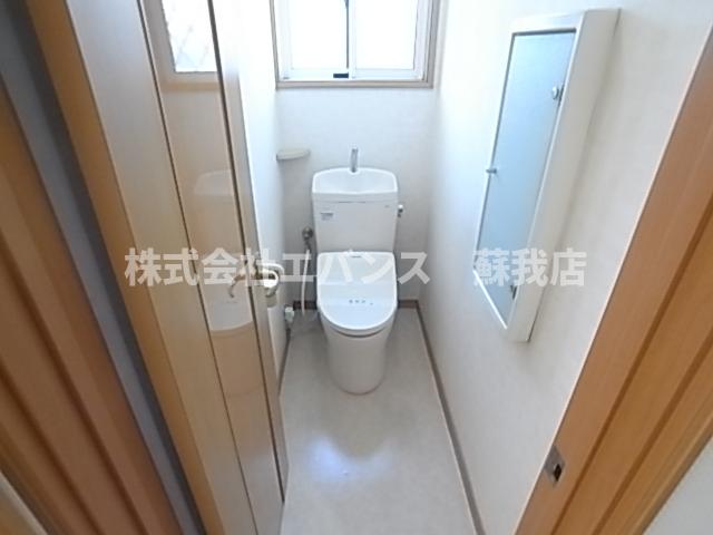 トイレ　ゆったりとした空間のトイレです