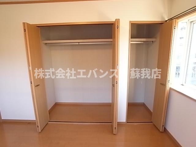 収納　収納のためのスペースです